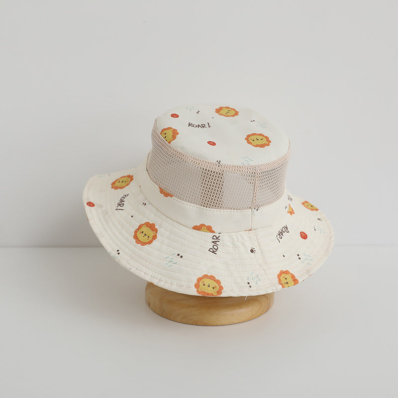 Children's Summer Sun Hat for Ages 3-8, UV Protection