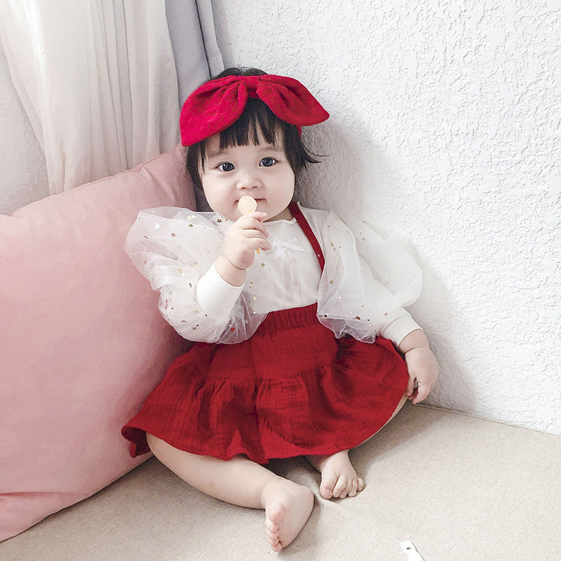 Baby Girl Princess Wind Romper Dress for Newborn