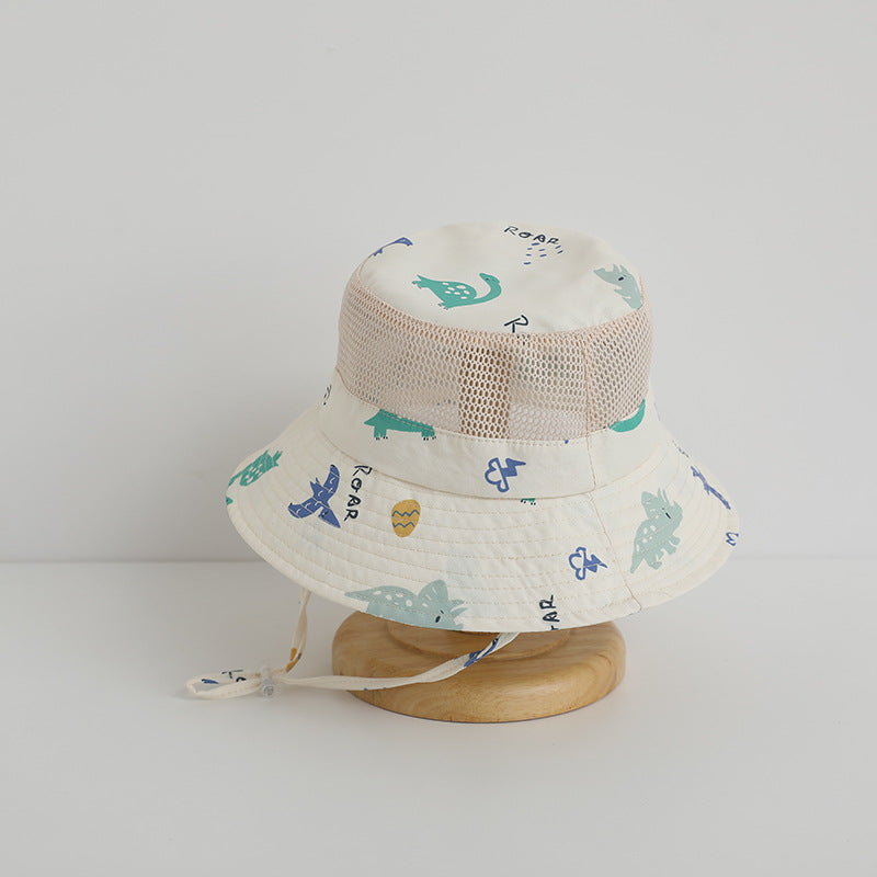 Children's Summer Sun Hat for Ages 3-8, UV Protection
