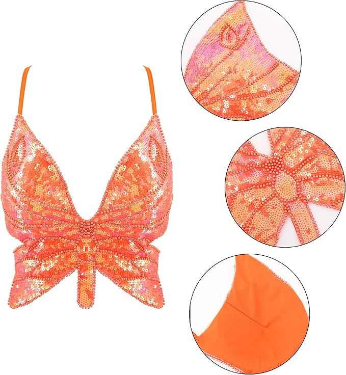 Top Corto de Mariposa