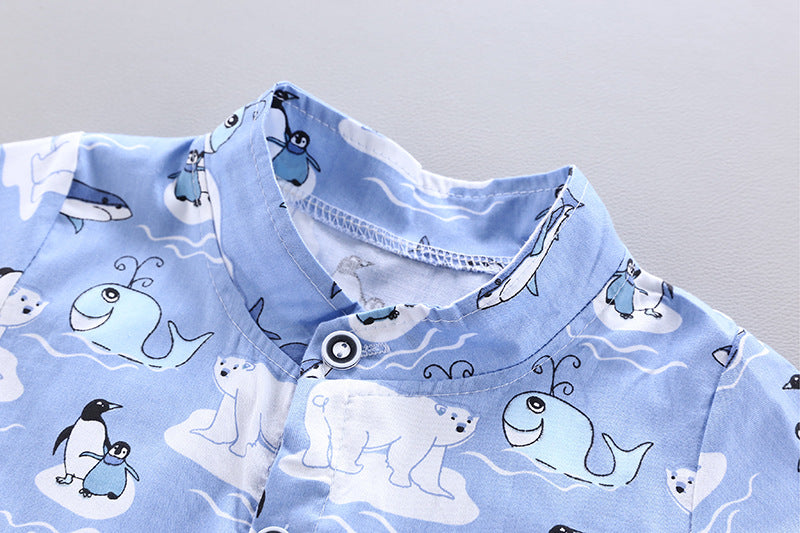Conjunto de Ropa de Verano al Estilo Coreano para Niños 2020