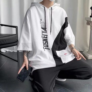 Loose Men's Sweater - Fashion Trend Street Style
